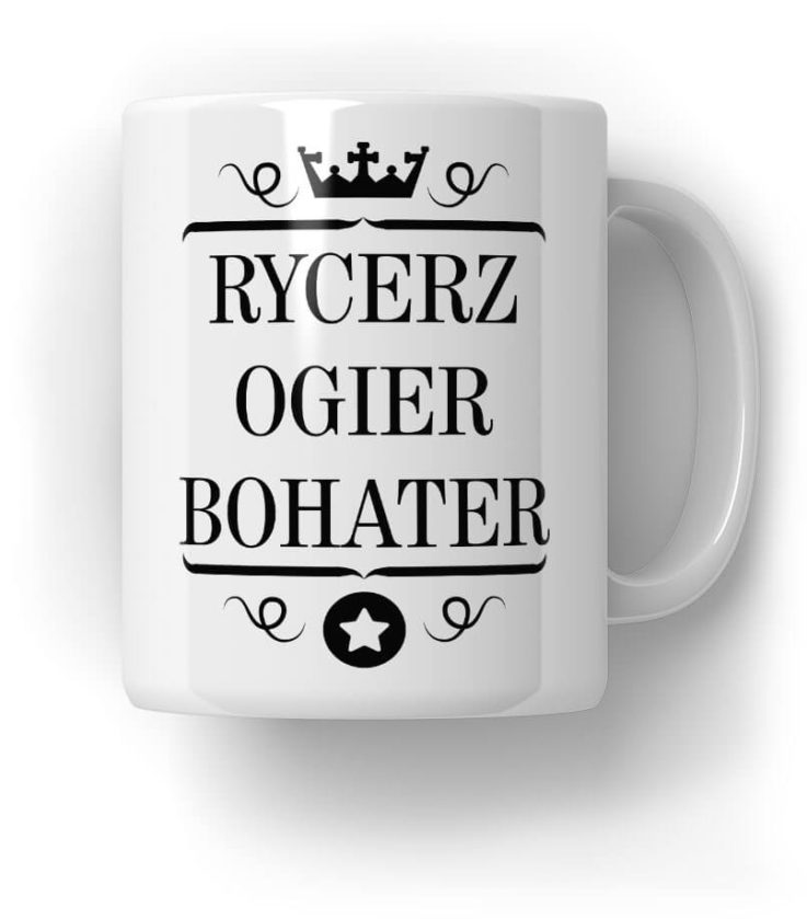 Rycerz-Ogier-i-Bohater-Kubek-Prezent
